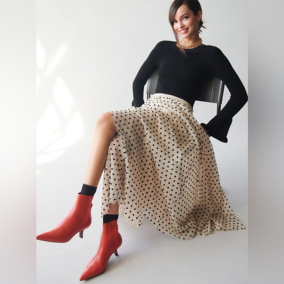 Red CAVERLEY ROMI Boots, Brand New, Size 40 (9.5) - Picture 3 of 16